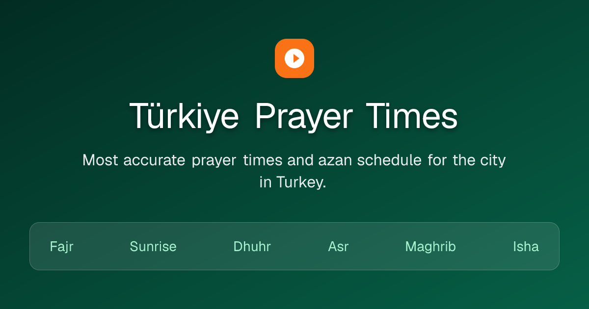 Beirut Prayer Times Today — Lebanon | İslam Vaktim